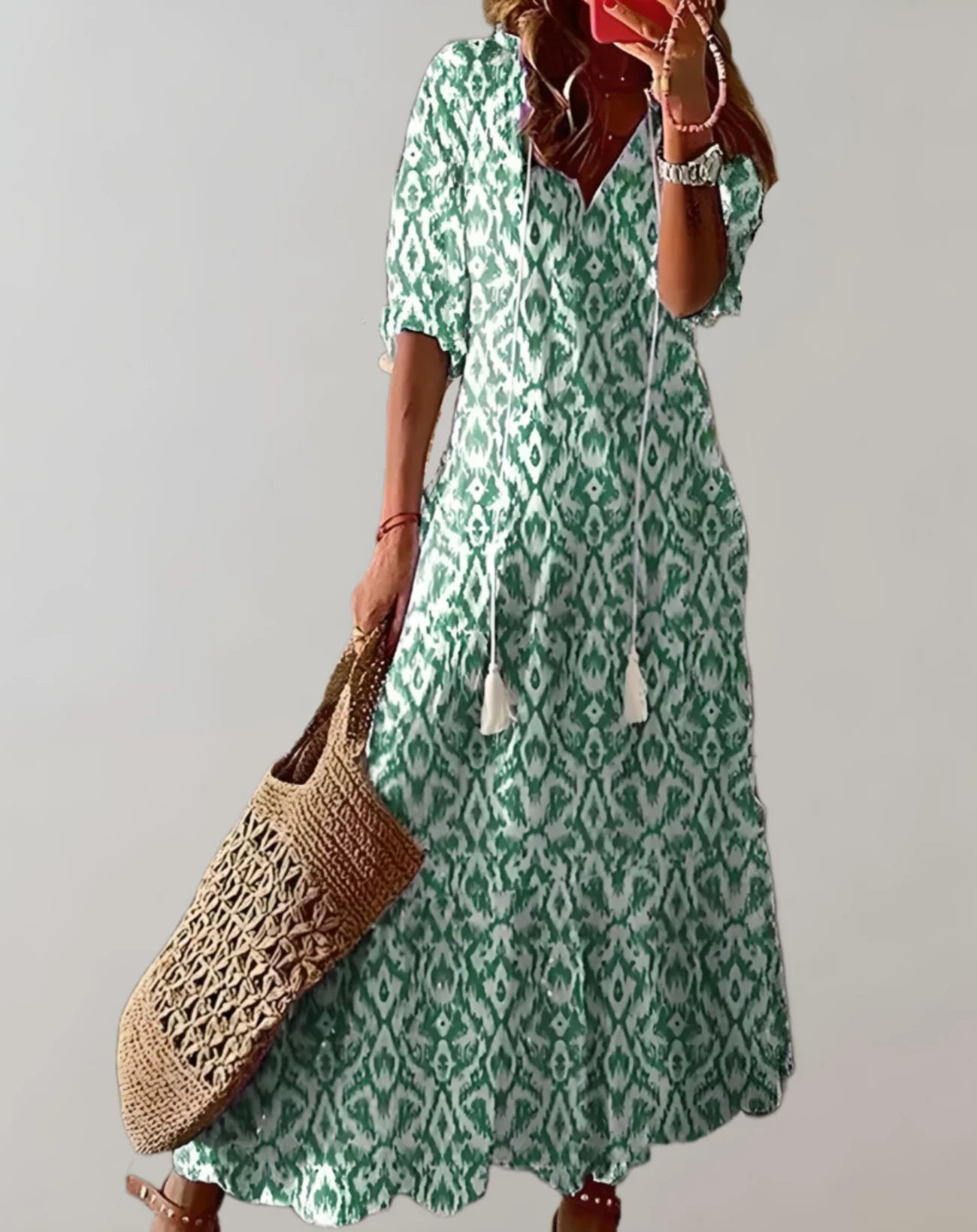 Kinsley – Boho-Maxikleid